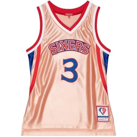 Vrouwen NBA Philadelphia 76ers shirt Allen Iverson