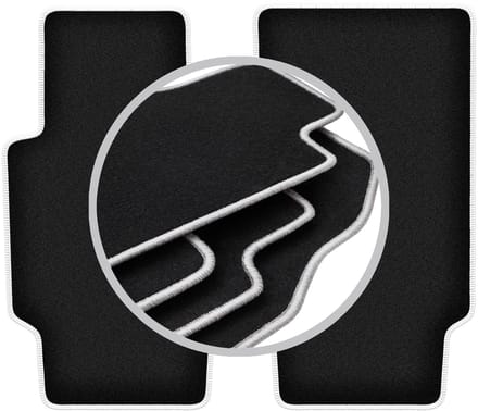 CARLUX-SILVER automatten voor: BMW Z8 0 (2000-2003)