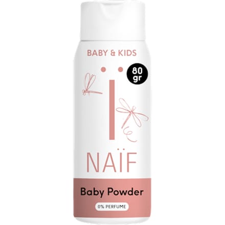 Naif babypoeder White unisex