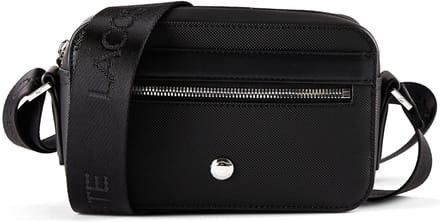 LACOSTE schoudertas Langon Reporter Bag Noir zwart