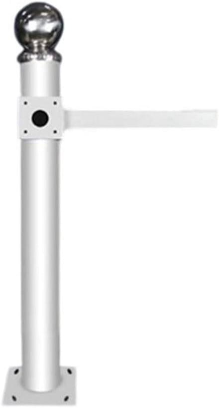 Muurbeugel Beveiligingscamera - Paalmontage Beugel - Camera Beveiligen - Robuust Gegalvaniseerd Staal - 150cm - Wit