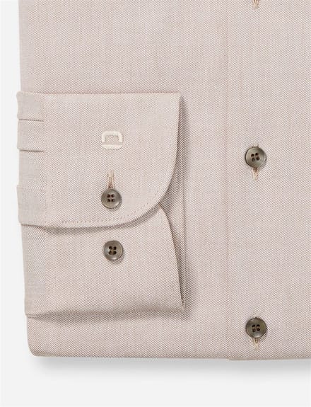 Overhemd olymp Level Five body fit beige