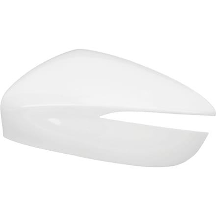Cache de rétroviseur latéral extérieur Cache de rétroviseur extérieur Remplacement pour Mazda CX‑3 2015‑2019 Blanc non peint Left white