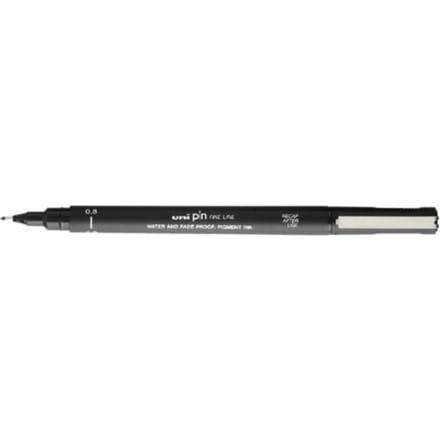 Uni Pin Fine Liner - 0.8mm zwarte schetspen