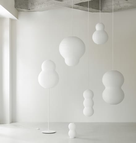Normann Copenhagen - Puff Hanglamp Bulb - wit