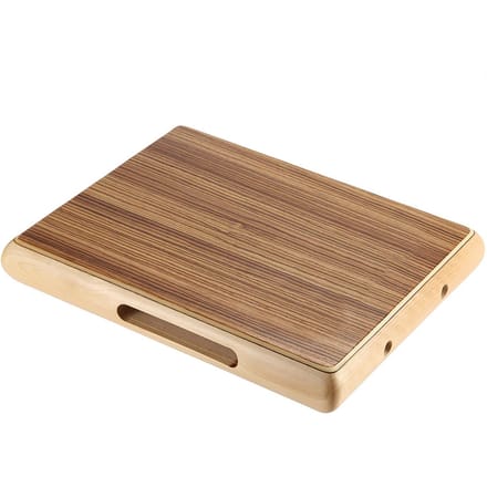 Compacte reiscajon plat handtrommel persussie-instrument 31,5 * 24,5 * 4,5 cm