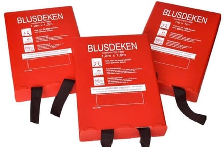 Blusdeken 120cm x 120cm