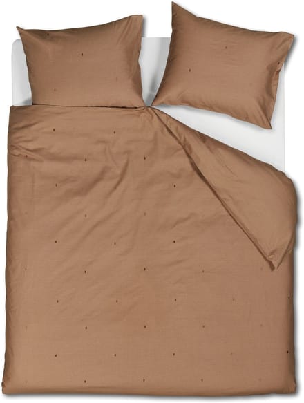 Beddinghouse Monsoon dekbedovertrek - Lits-Jumeaux - 240 x 200/220 cm - Licht terra