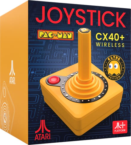 Pac-Man CX-40+ - Draadloze Joystick - Oranje (Clyde Edition)