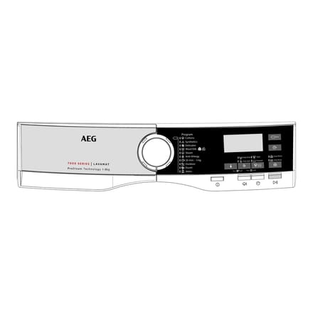 AEG controlepaneel, greeplijst, AEG 140058981014