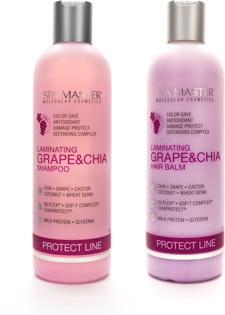 Spa Master Color Protect Set Shampoo + Haarcrème – voor Gekleurd Haar – Verlengt Levensduur en Glans van Je Haarkleuring – 2 x 330ml