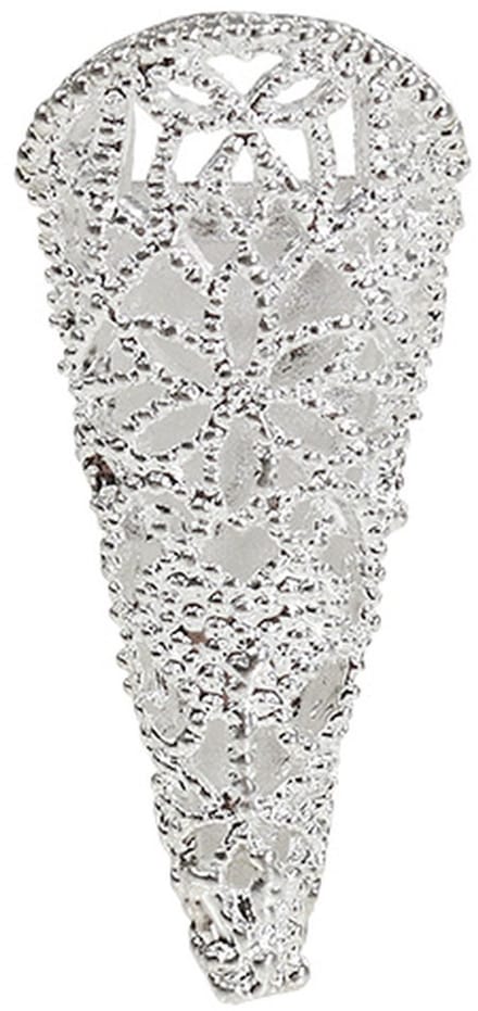 Trouwspeld met magneet, zilver 4,5cm