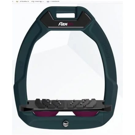 Plat Ultra Grip Veiligheidstrappers Groen/Zwart/Prune Flex-On Safe-On