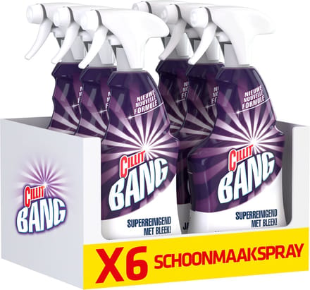 Cillit Bang Schoonmaakspray - Bleek & Hygiëne - 6 x 750ml Voordeelverpakking