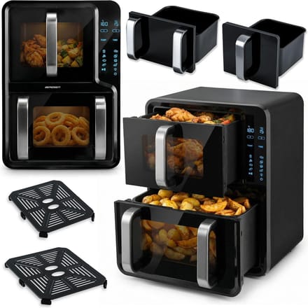 Berdsen BD-664 - Airfryer - 12 l - Dubbelzijdig - 2800W