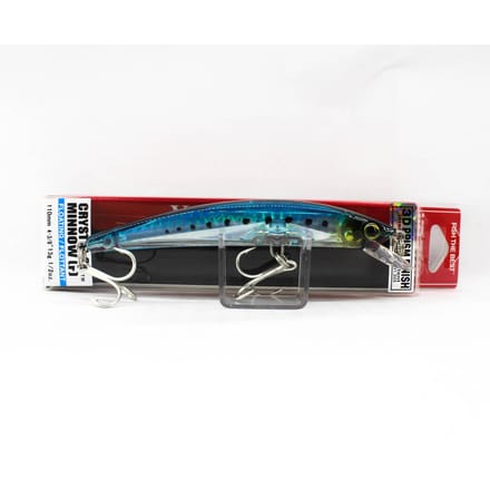Yo Zuri 3D Crystal Minnow 110 mm Drijvend Aas F1146-GHIW (5723)