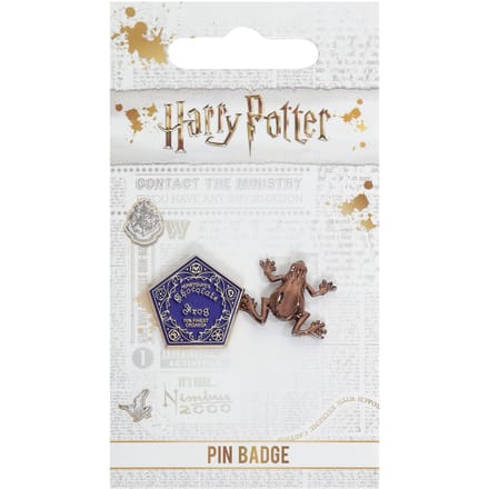 The Carat Shop - Harry Potter - Chocoladekikker en Doos - Speldbadge
