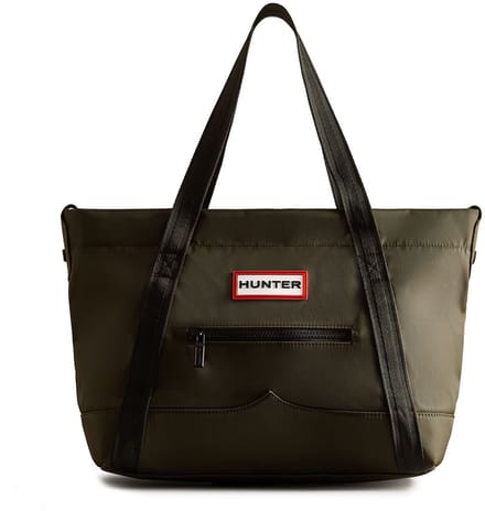 Hunter - Original Midi Topclip Tote Dark Olive - Maat ONE