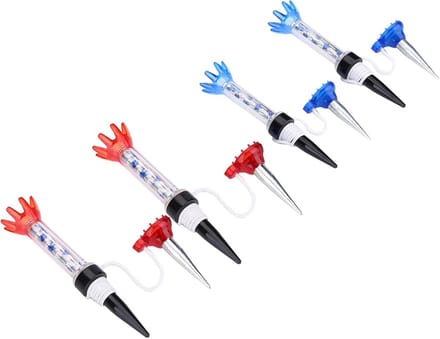 Herbruikbare Golf Magnet T-sets – Set van 4 Kunststof Golftees in Blauw en Rood voor Training