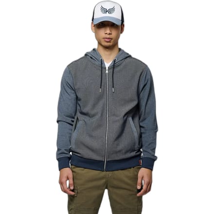 Hooded sweatshirt met rits Kaporal Lubin