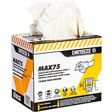High-tech poetsdoeken MAX75, 75 g/m², pluisvrij, herbruikbaar, L 300 x B 420 mm, 200 st.