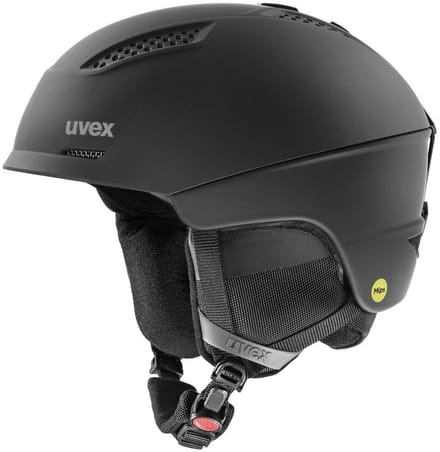 Skihelm Uvex Ultra Mips Black Mat-51 - 55 cm