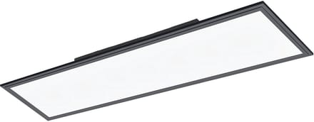 EGLO Salobrena 1 Plafondlamp - LED - 120 cm - Zwart|Wit - Aluminium