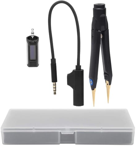 Digitale Pincet - Multimeter Tool - Precisie Metingen - 3-Delige Structuur - 10 Uur Werktijd - Zwart