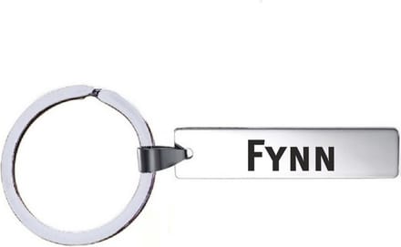 Sleutelhanger Met Naam - Fynn - RVS