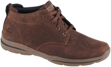Skechers Harper Melden veterschoenen bruin - Maat 46