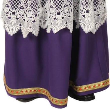 Witbaard Rok Sint Polyester Paars One-size