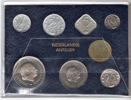 Nederlandse Antillen Muntset 1980
