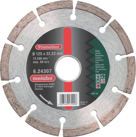 Metabo 624308000 Diamanten doorslijpschijf Diameter 150 mm 1 stuk(s)