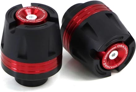 Motor Vork Slider - Crash Guard - Motor Beschermen - Universele Pasvorm - 1 Paar - Rood
