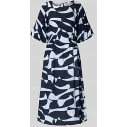 midi-jurk van viscose model 'CHANISE'