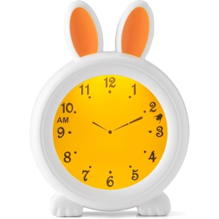 Alecto BC100BUNNY - Slaaptrainer voor kinderen - Kinderwekker met Nachtlamp - Bunny