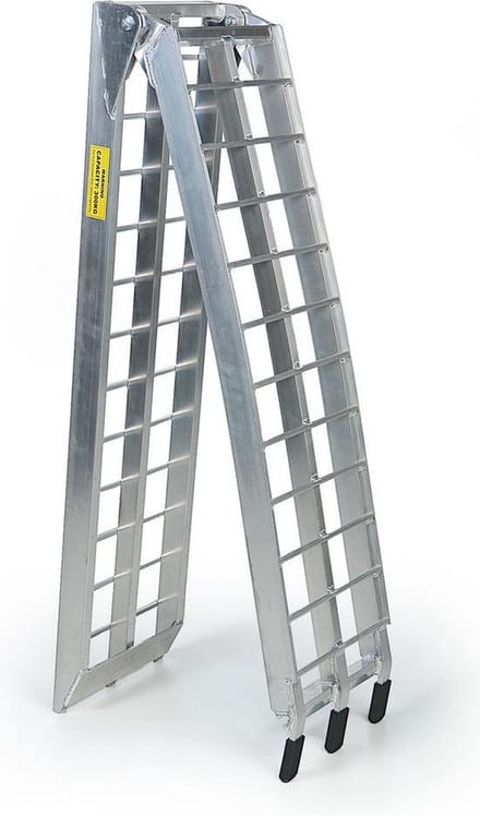 HBM Aluminium Oprijplaat Model 2 340 kg Inklapbaar 225 cm x 31 cm