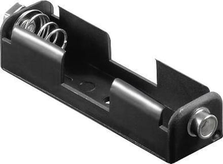 Wentronic BH AA 1xD Passieve houder Zwart
