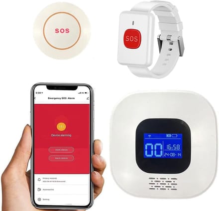 Slimme Draadloze WiFi SOS-Pager voor Ouderen