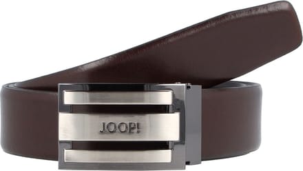 JOOP! Leren Riem Coll. Belt Adjustable 3,5 CM W110 D`Brown Donkerbruin