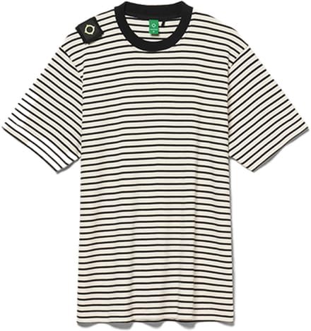 Ma.Strum Stripe Badge SS Tee