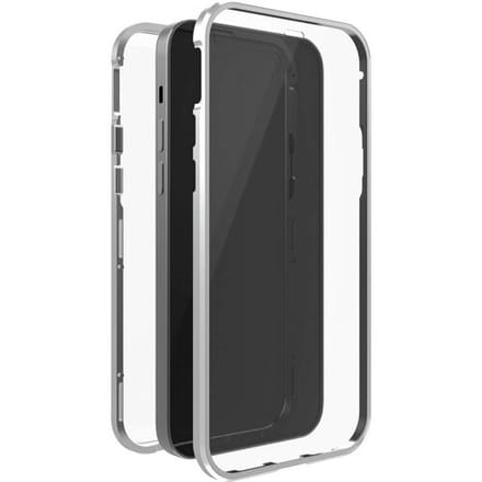 Black Rock 360° Glass Cover Apple iPhone 13 Zilver Inductieve lading