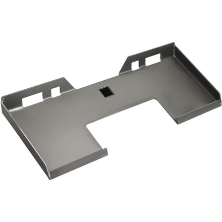 Plaque d'attelage pour chargeuse compacte 1/4  Attelage rapide avec récepteur de 2,28