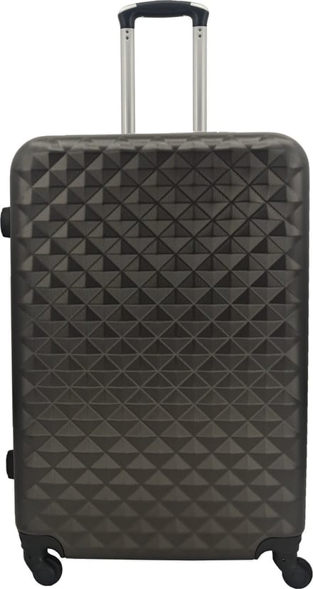 SB Travelbags 'Expandable' bagage koffer 75cm- Donker Grijs