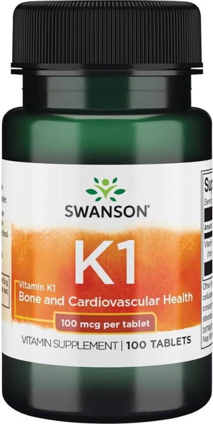 Vitaminen - Vitamin K1 - 100 Tablets Swanson
