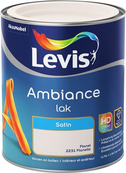 Levis - Ambiance Lak Satin - Flanel - 0,75 L