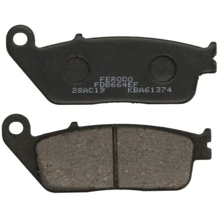 Remblokset FERODO FDB664EF voorkant, achter