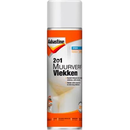 Alabastine Muurverf 2in1 - Wit - Vlekbestendig - 500ml