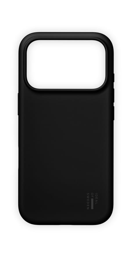iDeal of Sweden Silicone Case geschikt voor iPhone 17 Pro Black