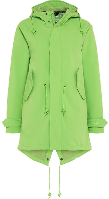 BMS Hafencity Coat Softshell Pro Limoen